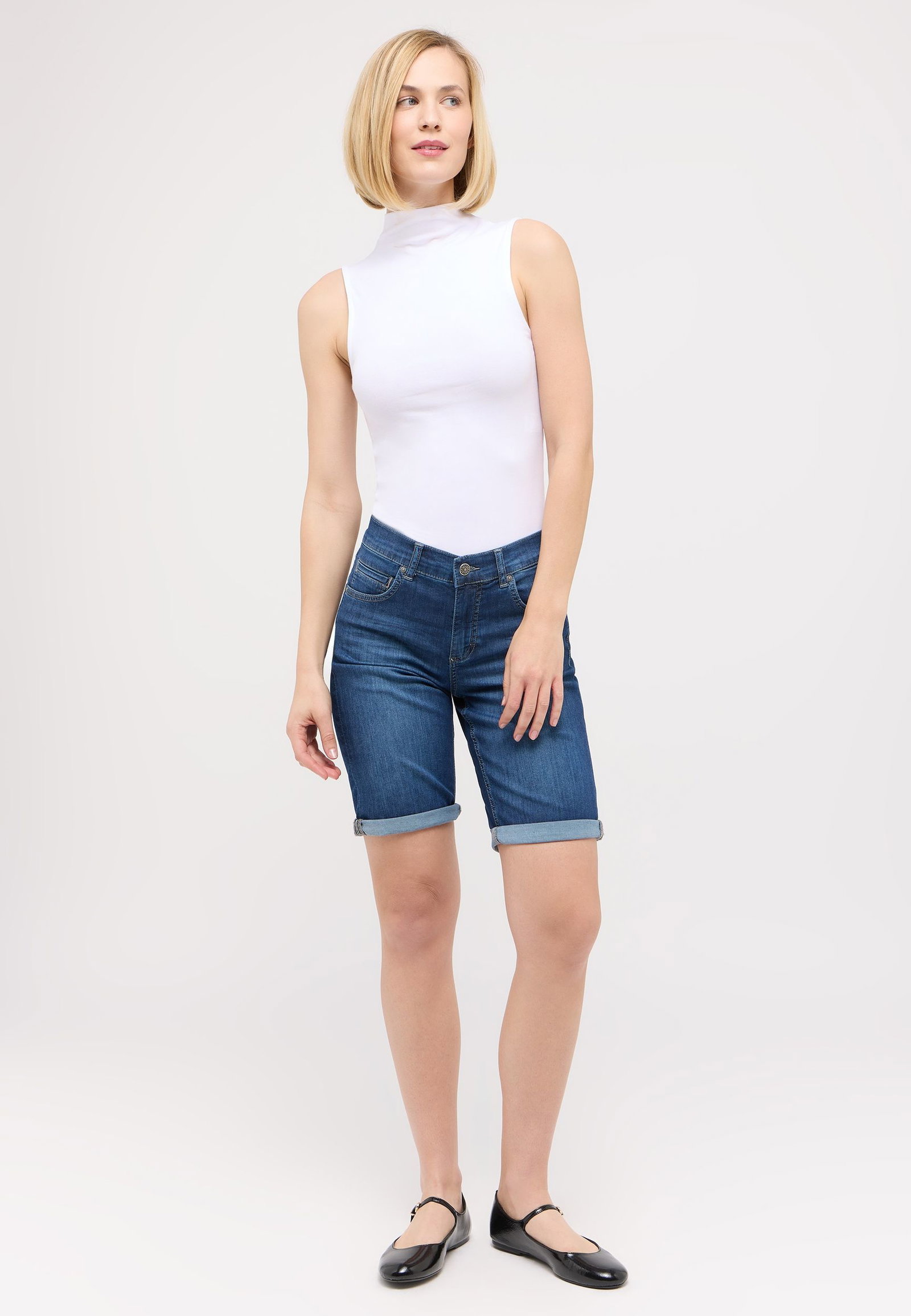 063167a4216d852c9d6f6fac3d1571ba Angels | Angels Jeans "Bermuda TU" | 36 | blue used
