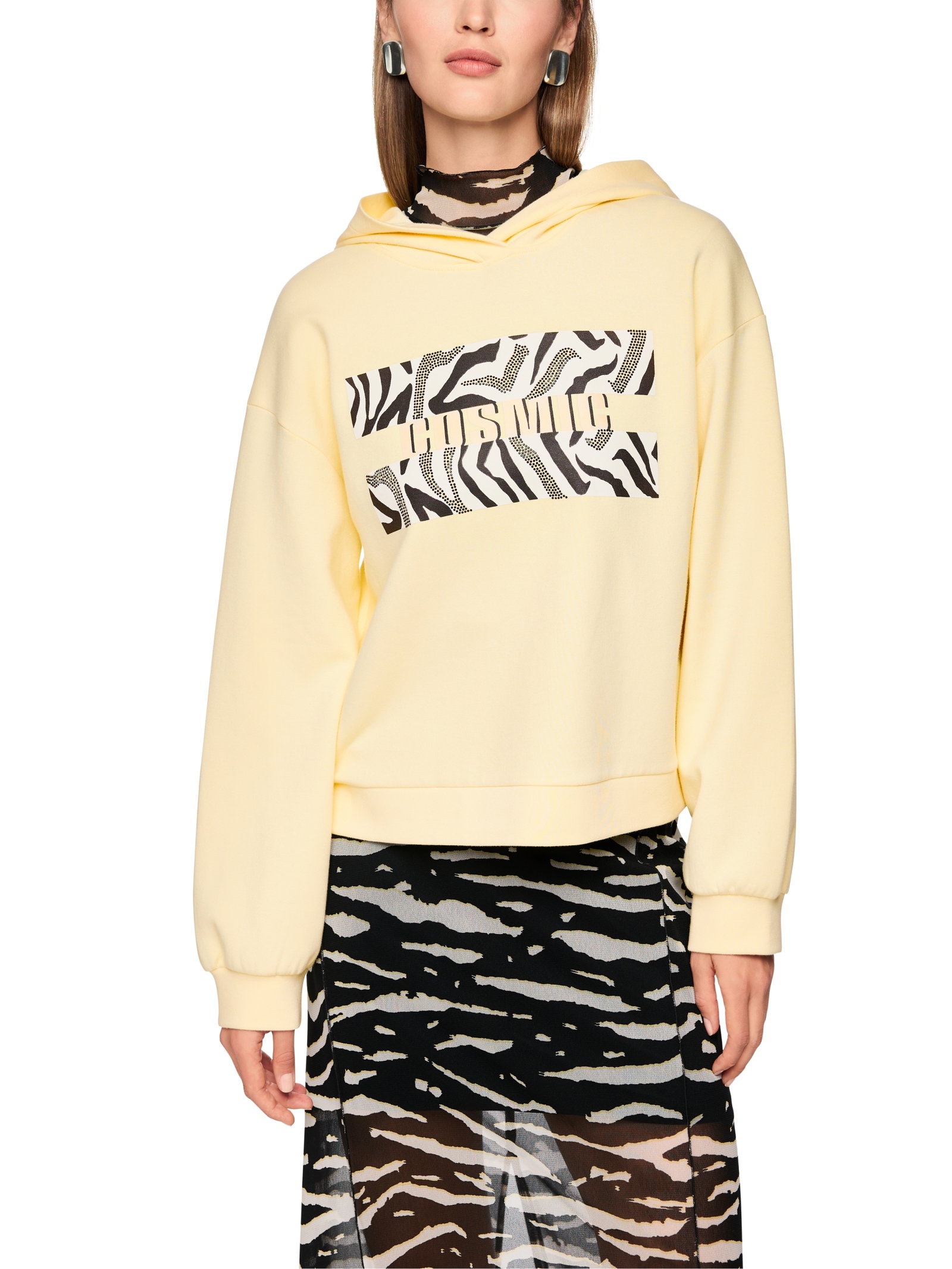 Marc Cain Sports Sweatshirt mit Animal Print #6
