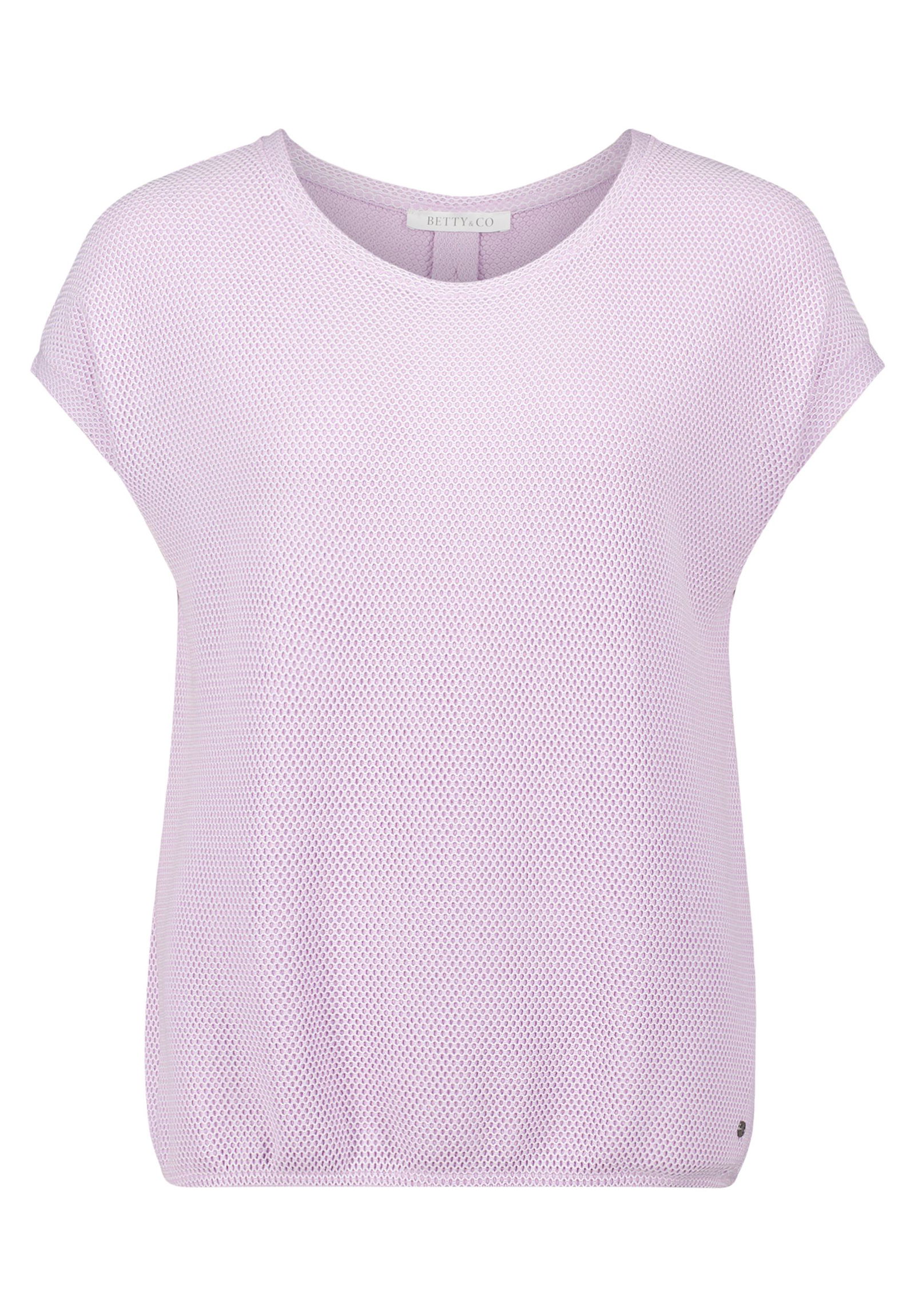 690c856260c27bd168dec71563669883  |  Shirt Kurz 1/2 Arm, Lilac-Cream | XL | lilac-cream