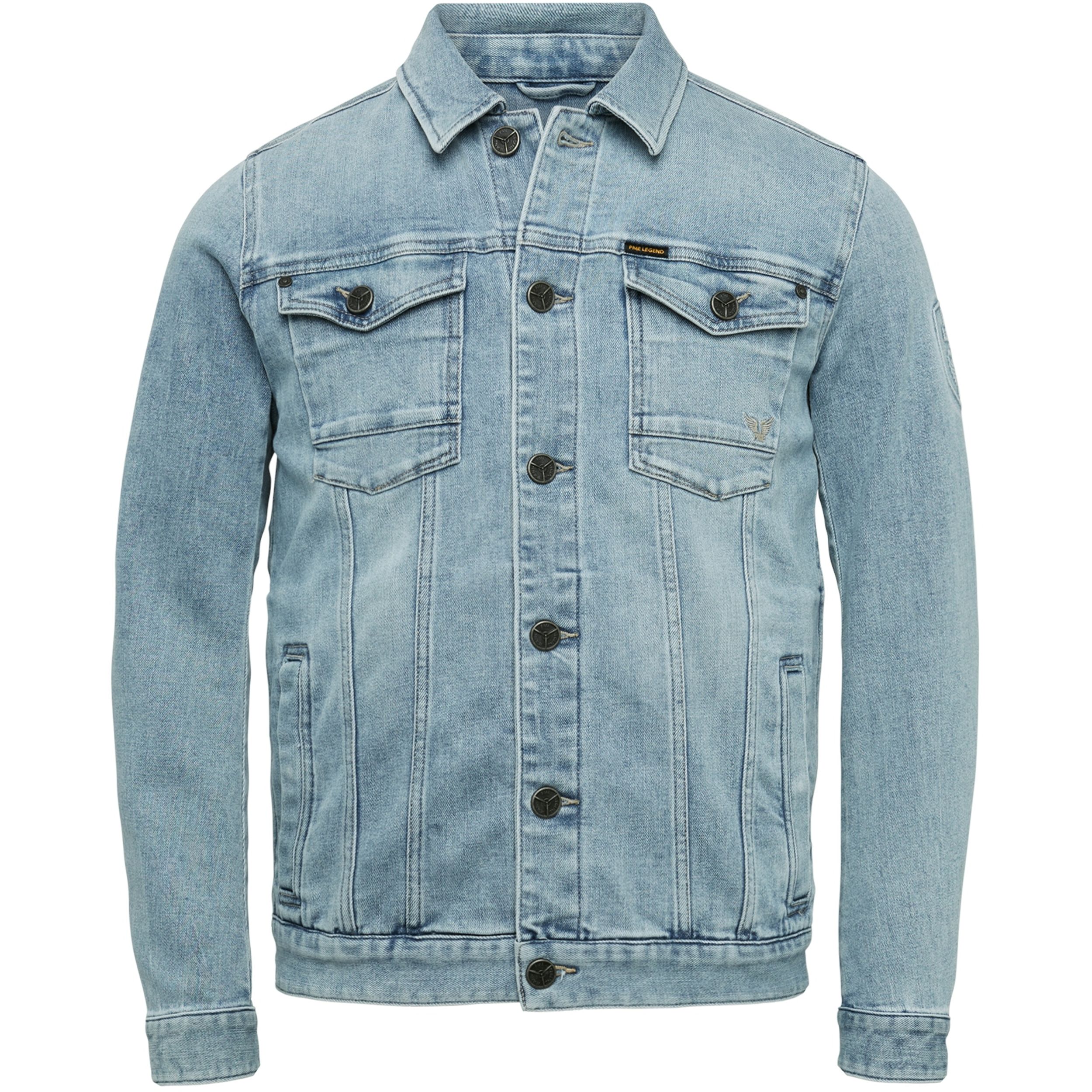 PME Legend |  PME Legend Jeansjacke  | XL | light blue finish