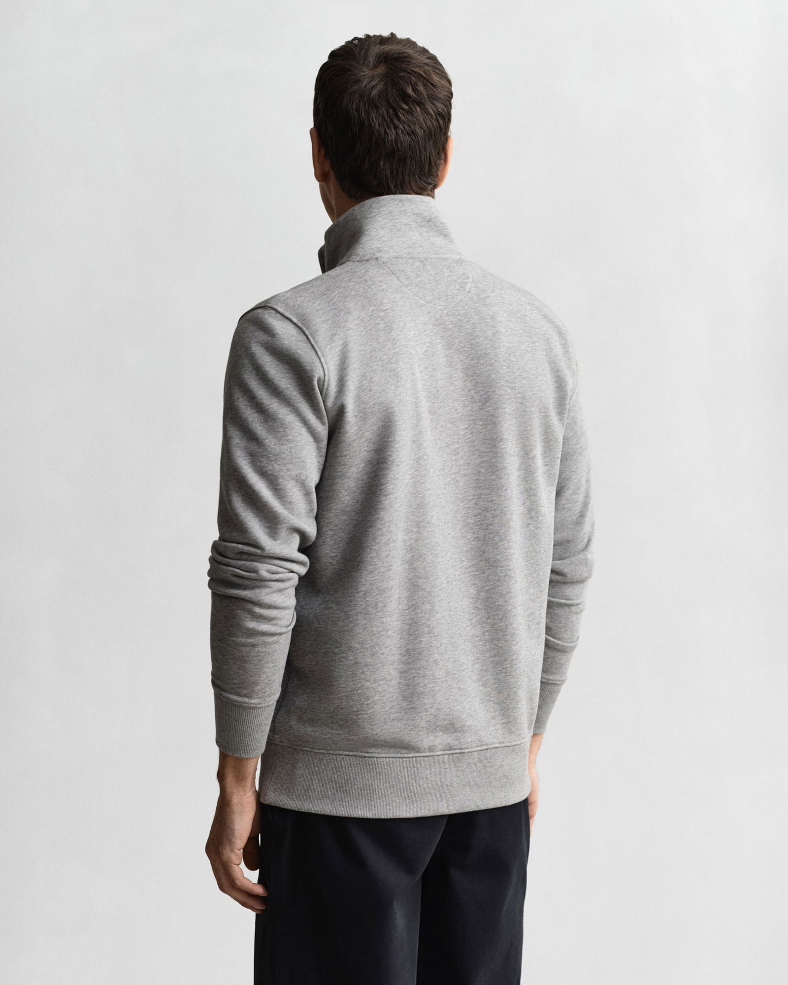 Gant | Gant Sweatjacke "Shield" | XXXL | grey melange