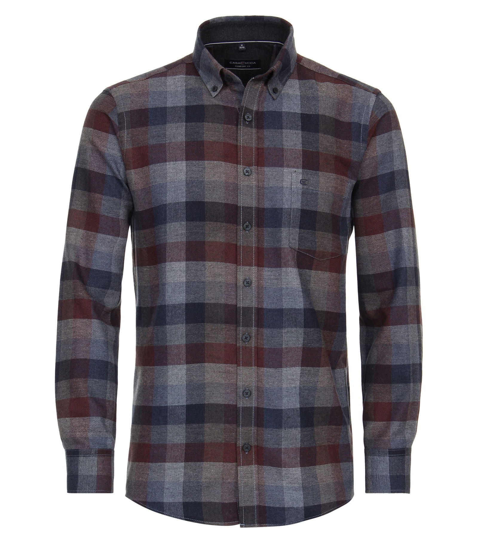 Casa Moda | Casa Moda Hemd Regular Fit | L | braun
