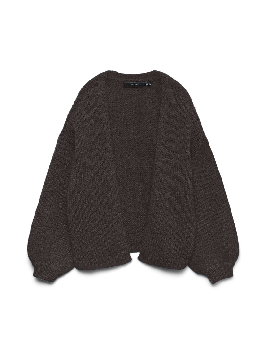 VMMAYBE LS OPEN CARDIGAN NOOS, Chocolate Torte #1