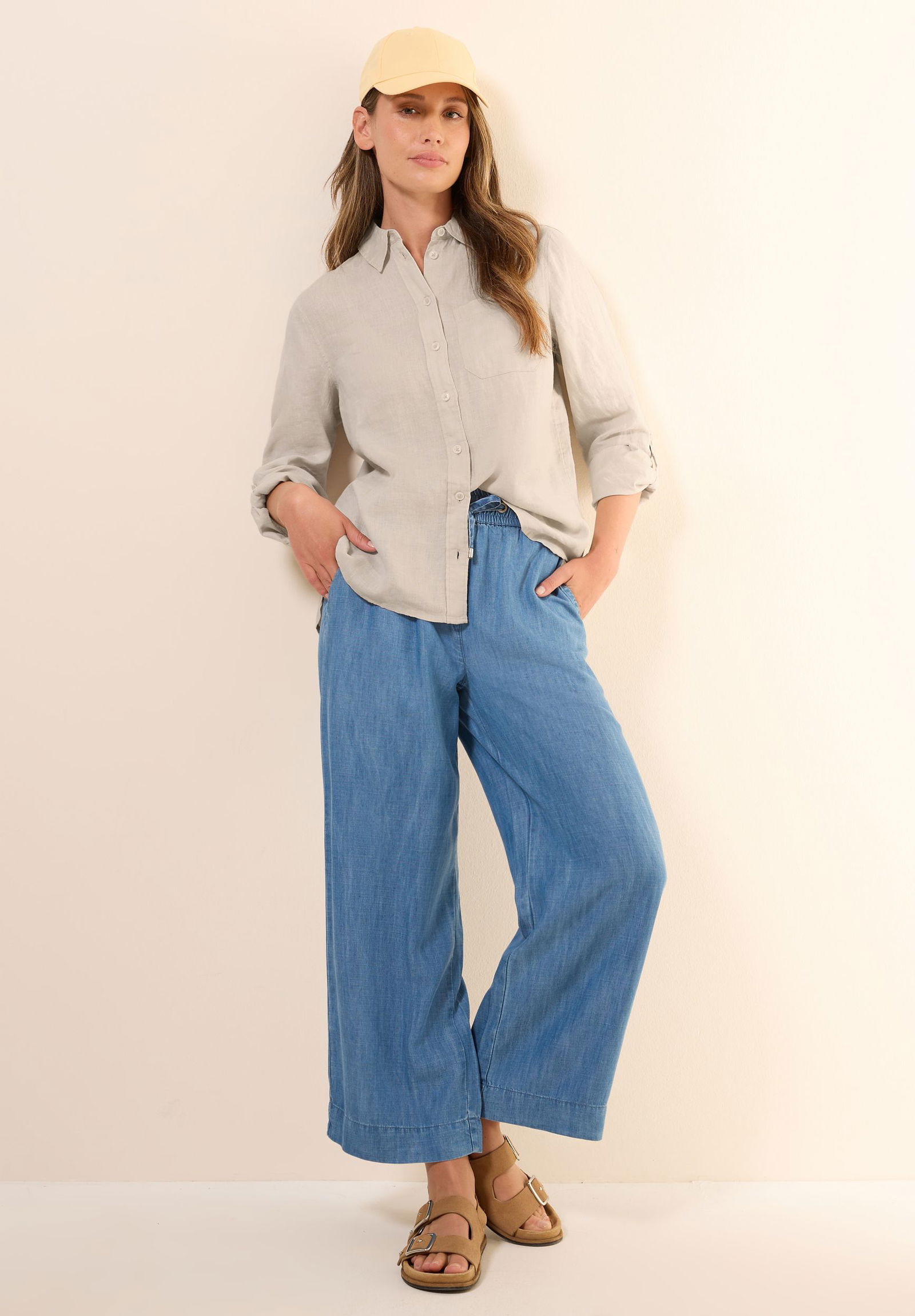  |  Leinen-Hemdbluse | L | 11231_16247