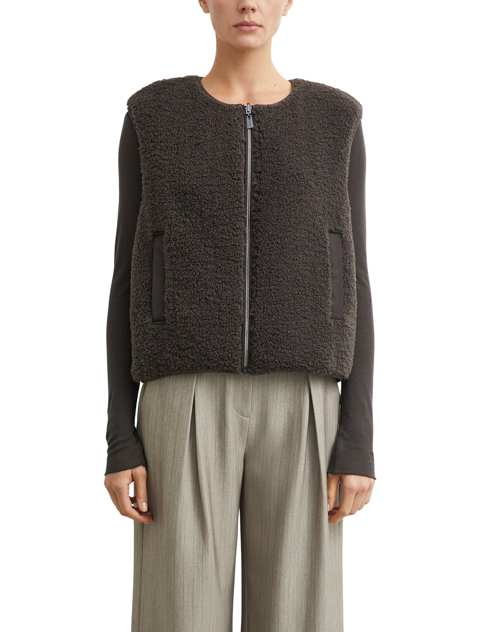 Outdoor-Weste, BROWN #3