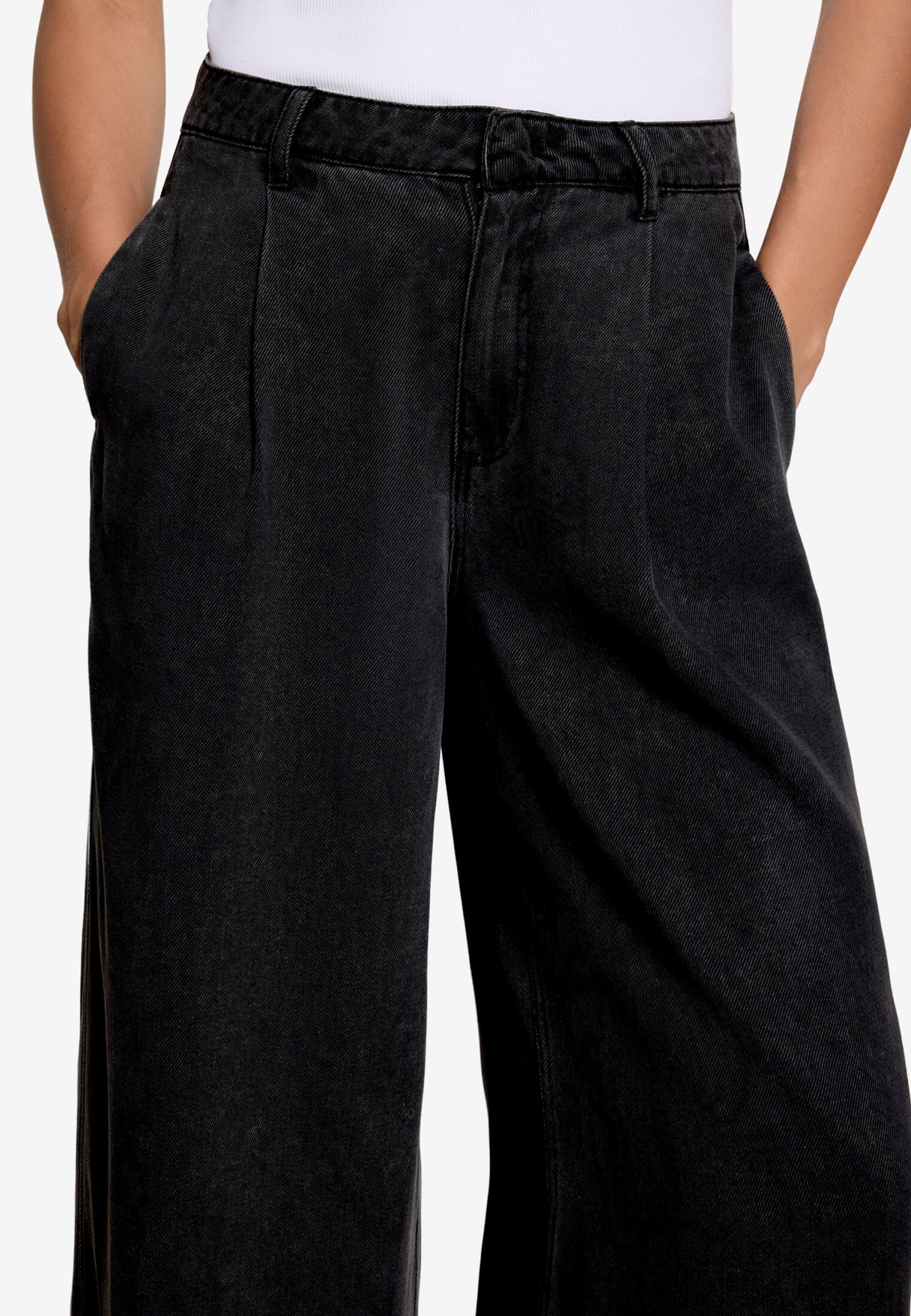 Hose Klassisch 1/1 Länge, Black Denim #5