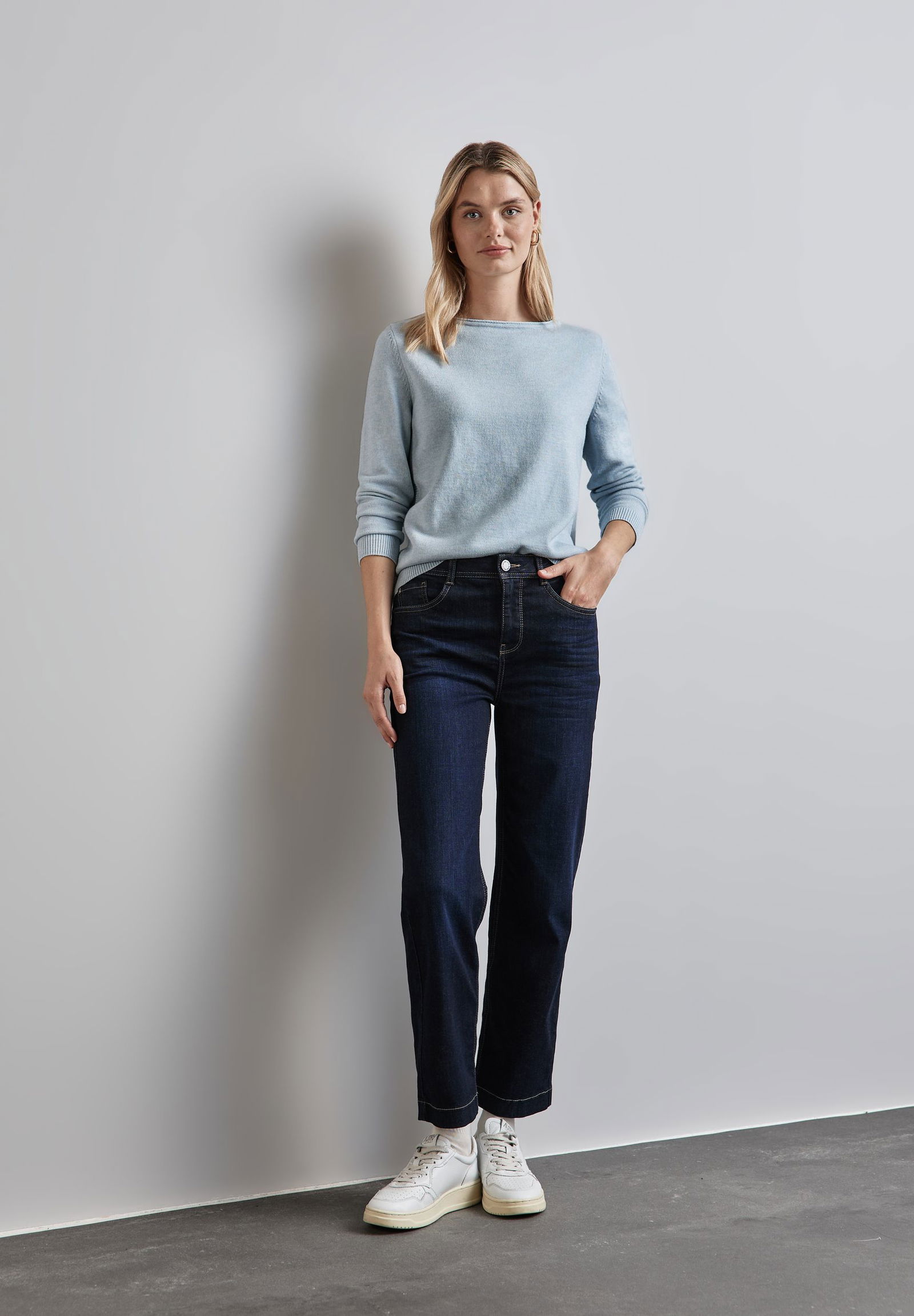 Street One | Street One Pullover | 42 | light violet mel.