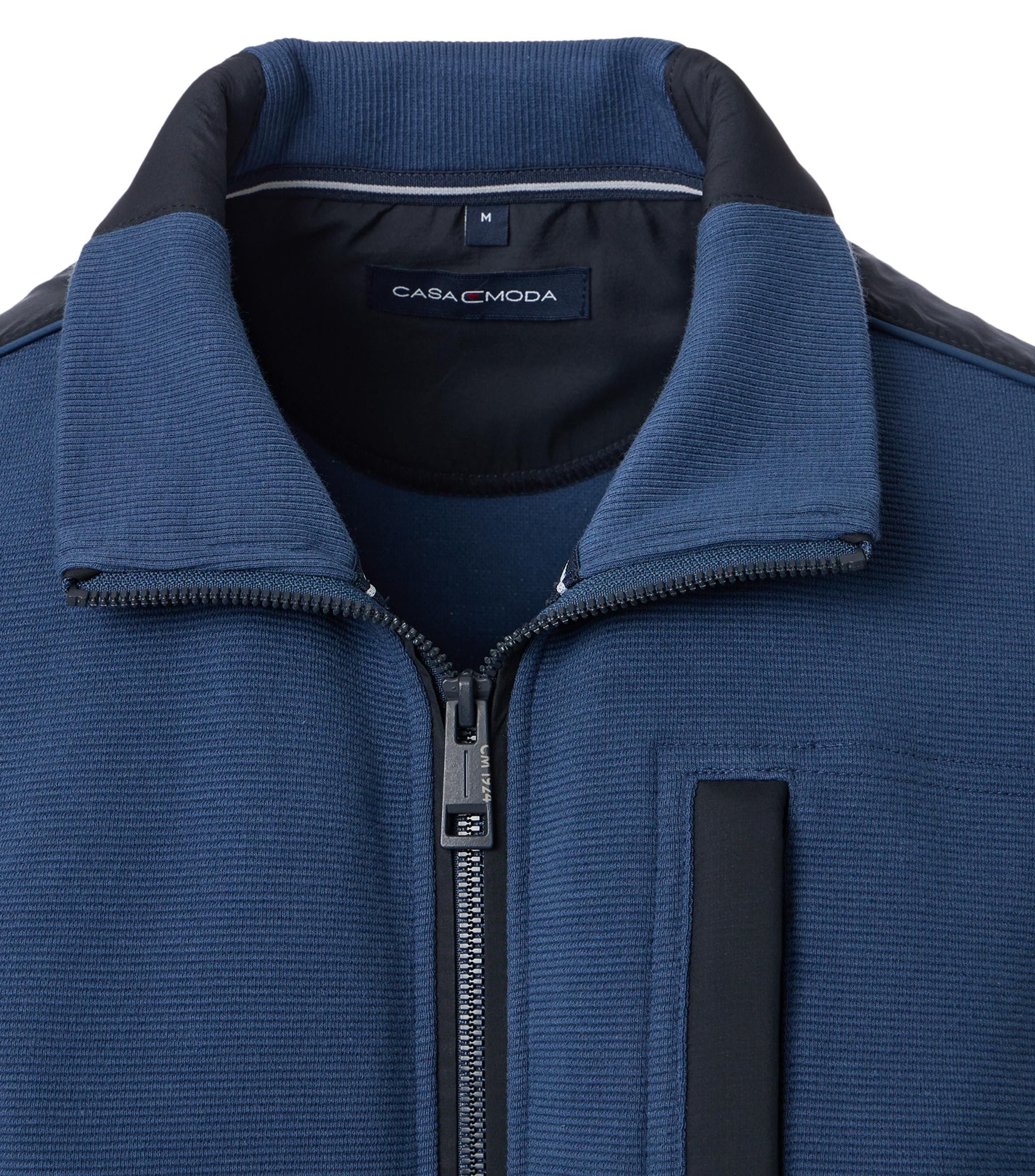 Casa Moda Sweatjacke | aqua bis petrol | M | NEW-794633