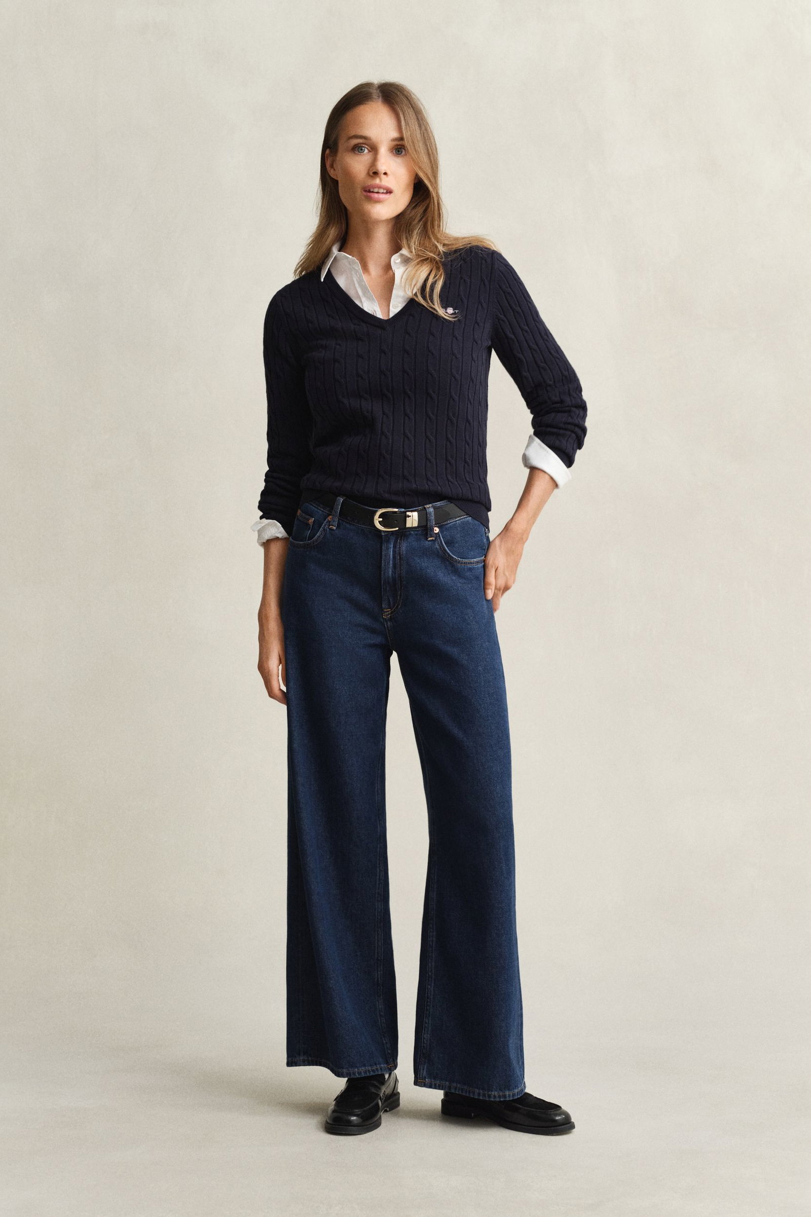 Gant |  Gant Pullover  | M | evening blue