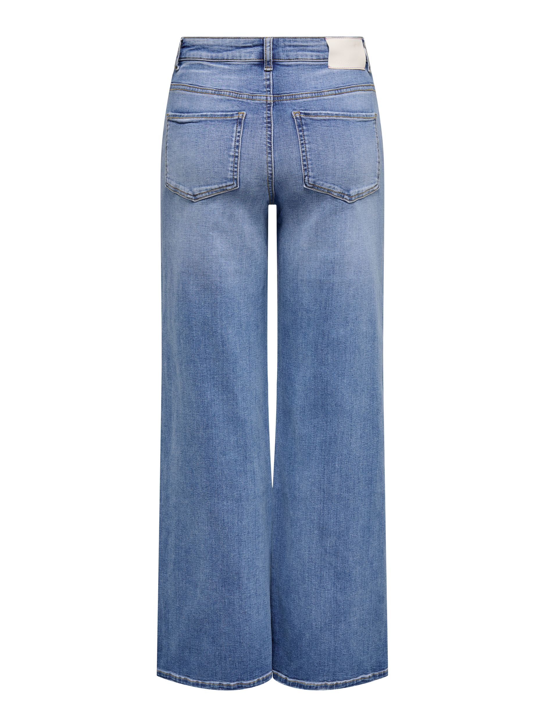 JDY |  JDY Straight Leg Jeans  | S/34 | medium blue denim