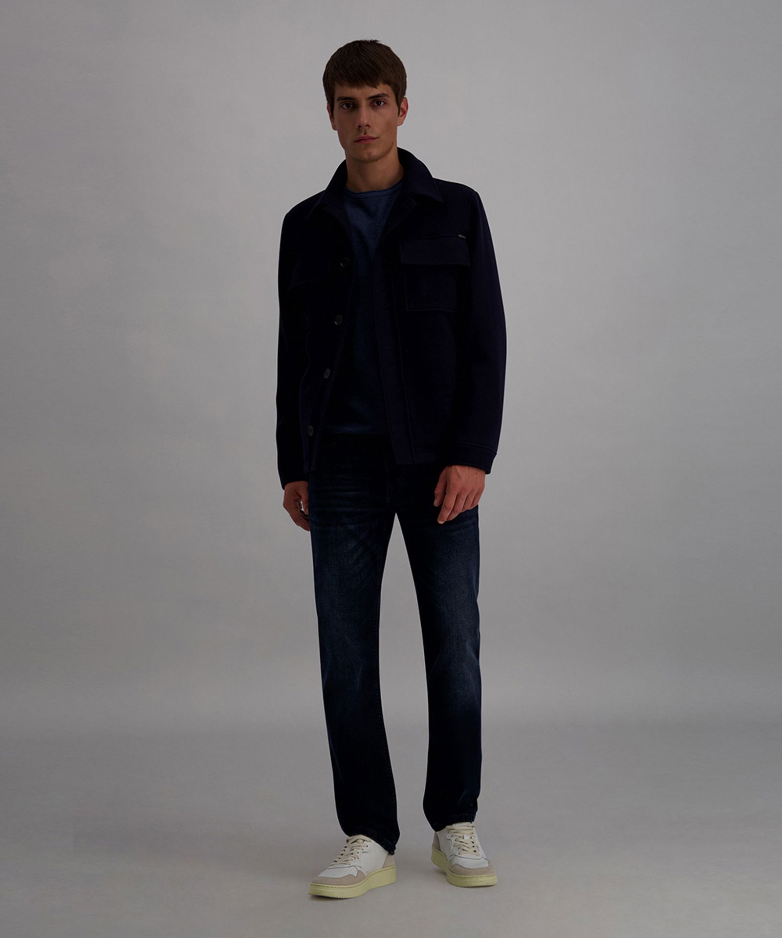 Pioneer | Pioneer Handcrafted 5-pocket "Rando" | 40/34 | dark blue used whisker